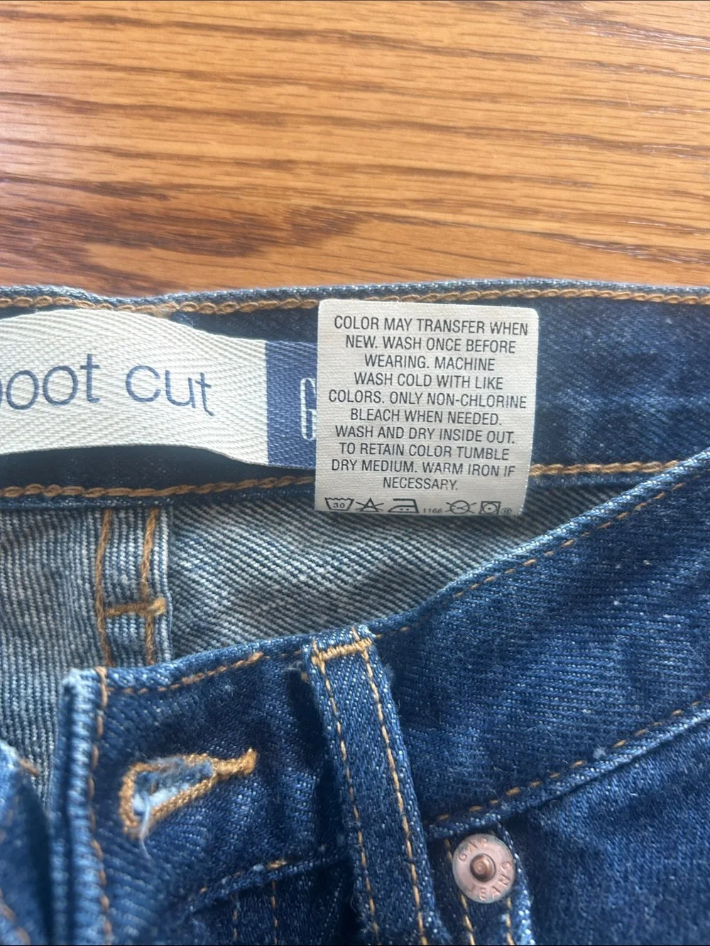 Gap Vintage Boot Cut Jeans Size 4L